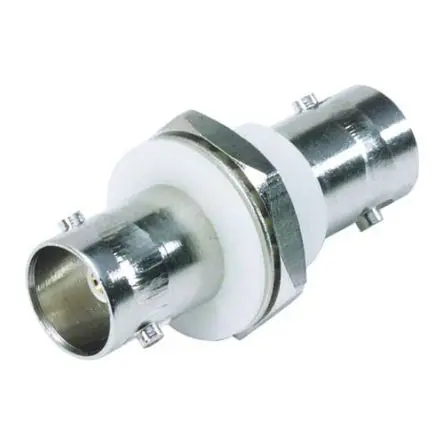 Produktfoto 1 von L-Com Koaxadapter, 75 Ω, Gerade Buchse Buchse, Audio/Video