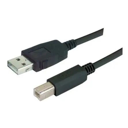 Produktfoto 1 von L-Com Stecker CAUZALB USB-Kabel, USB Stecker / USB Typ A, 500 mm USB 2.0 Schwarz