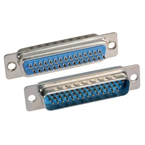 Produktfoto 1 von L-Com SDH D-Sub-Steckverbinder 3DB Gerade, 44-polig 2.3 mm Raster, Schraubanschlussklemme Stecker, mit Abdrückschraube