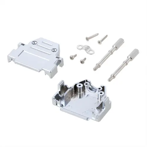 Produktfoto 1 von L-Com SDR Haube für Sub-D Steckverbinder, 15 Kontakte, Stecker/Buchse, Silber