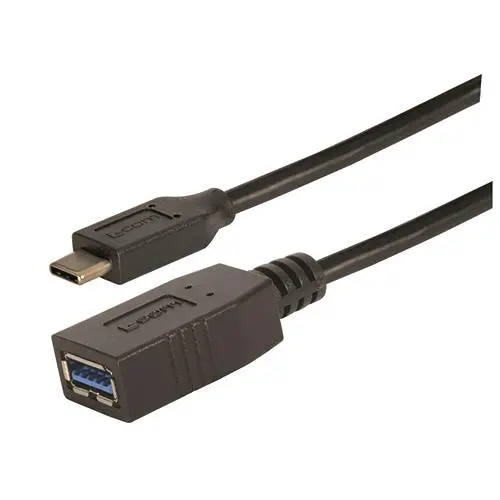 Produktfoto 1 von L-Com USB-Kabel, USB / USB C, 1m USB 3.0