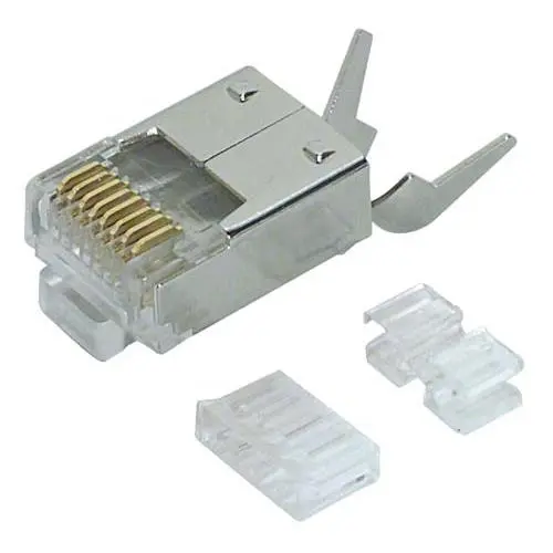 Produktfoto 1 von L-Com TDS Stecker Kat. 6 RJ-Steckverbinder, 1-Port 1-polig Abgeschirmt Gerade