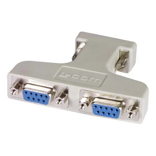 Produktfoto 1 von L-Com Sub-D Adapter Stecker Buchse