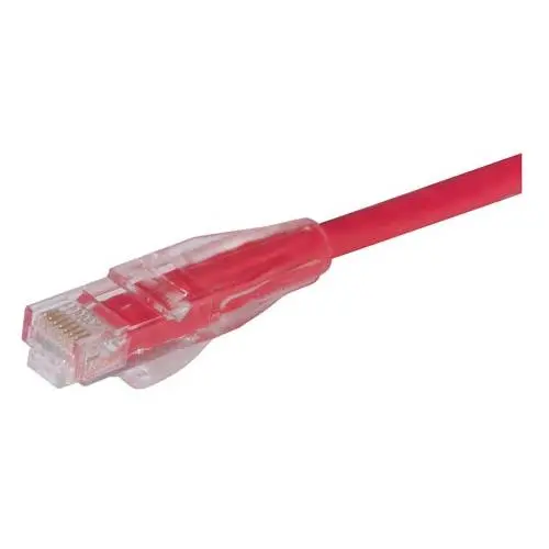 Produktfoto 1 von L-Com TRD Kat. 6 Cat.6 Netzwerkkabel, Rot, A Gerade Stecker, B RJ45 Stecker Ungeschirmt, Polyvinylchlorid