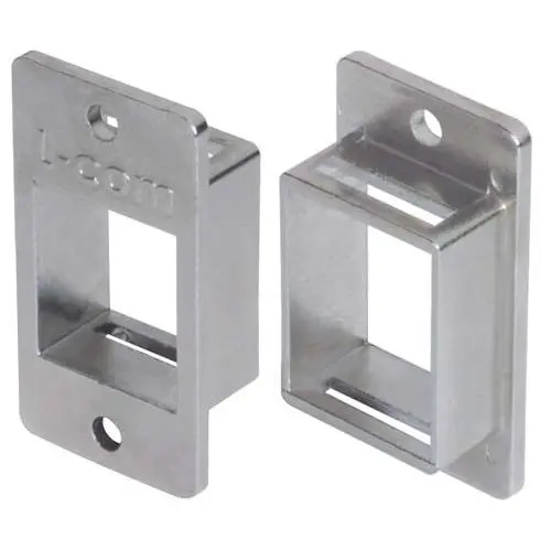 Produktfoto 1 von L-Com ECF Keystone-Jack Typ Adapter, Anschlüsse 1 Port