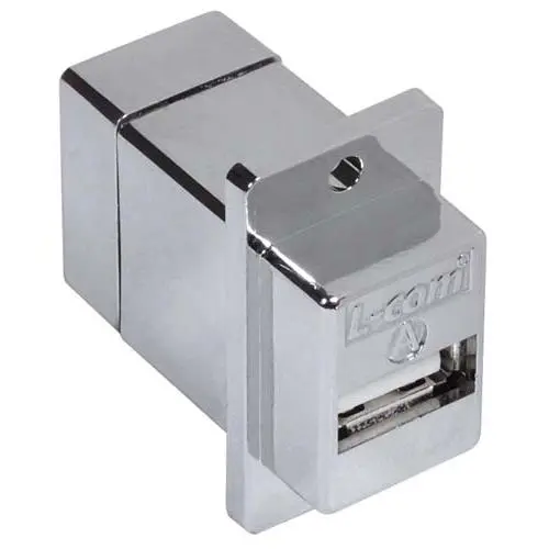 Produktfoto 1 von L-Com, Gerade USB-Steckverbinder Stecker USB Typ A 1, Panel