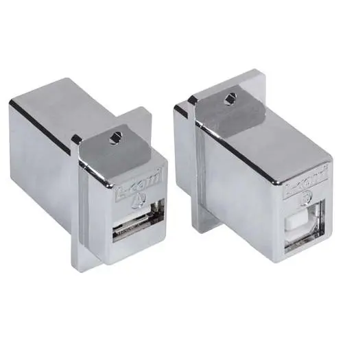 Produktfoto 1 von L-Com, Gerade USB-Steckverbinder Buchse 1, Schraubanschlussklemme