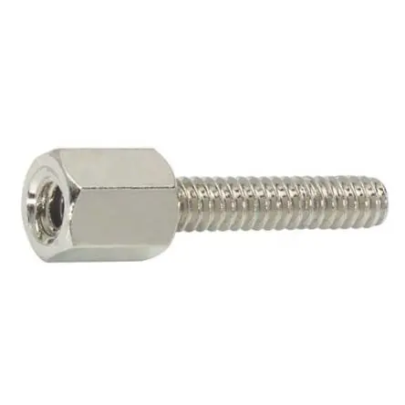 Produktfoto 1 von L-Com SDG Verriegelungsschraube für Sub-D Steckverbinder, 25 Kontakte, Stecker