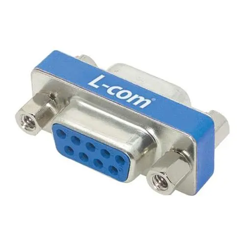 Produktfoto 1 von L-Com Sub-D Adapter 9-Wege D-Sub Buchse D-Sub Buchse