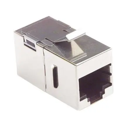 Produktfoto 1 von L-Com, TDG Ethernet-Verbinder, RJ45, Cat5e, 1 -Port, Typ Messing vernickelt, Typ Ethernet-Verbinder