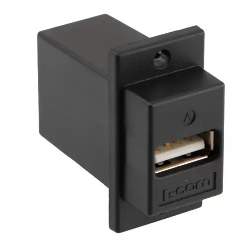 Produktfoto 1 von L-Com, Gerade ECF504B-UAB USB-Steckverbinder Stecker 1, Panel USB 2.0