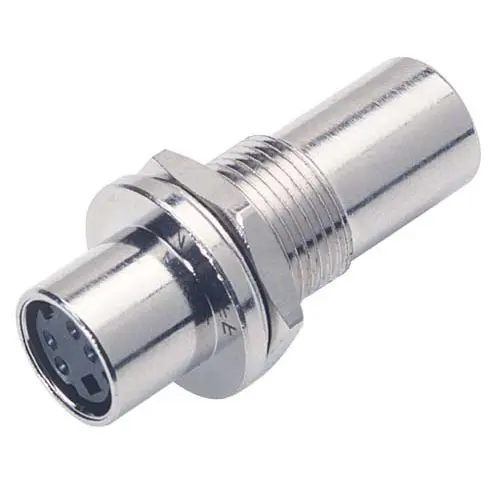 Produktfoto 1 von L-Com MD44 DIN-Stecker Gerade 4-polig, 4 Buchse