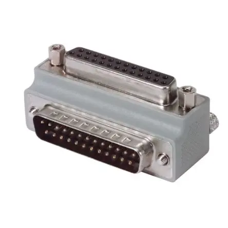 Produktfoto 1 von L-Com Sub-D Adapter 25-Wege D-Sub Stecker Stecker D-Sub 25-polig Buchse Buchse