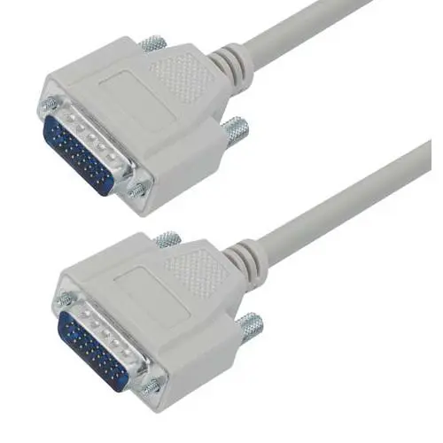 Produktfoto 1 von L-Com Kabel assembliert / D-Sub, 26-polig Stecker / D-Sub, 26-polig Stecker Polyvinylchlorid, Hellgrau, CE2011/65/EU,