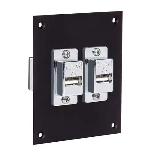 Produktfoto 1 von L-Com, Gerade USP2ECF-UABSB USB-Steckverbinder Stecker 1, Panel EN 61508, SIL 3