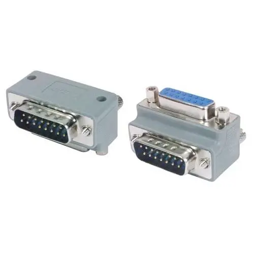 Produktfoto 1 von L-Com Sub-D Adapter 15-Wege D-Sub Stecker D-Sub 15-polig Buchse
