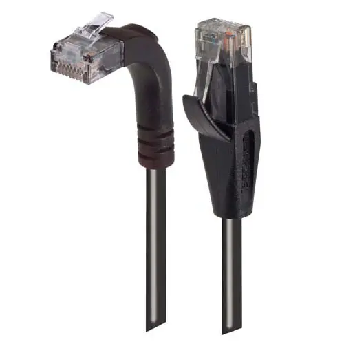 Produktfoto 1 von L-Com TRD Kat. 6 Cat.6 Netzwerkkabel, 30 ft, Schwarz, A Gerade Stecker, B RJ45 Stecker Ungeschirmt, Polyvinylchlorid