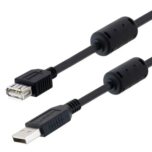 Produktfoto 1 von L-Com USB-Kabel, USB / USB B, 5m USB 2.0