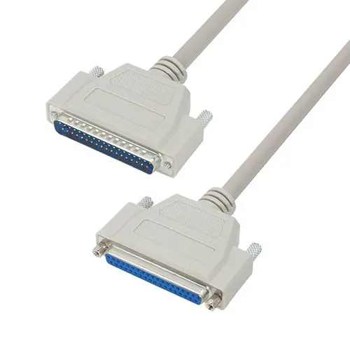Produktfoto 1 von L-Com Kabel assembliert / D-SUB Buchse / D-SUB Stecker Polyvinylchlorid, Hellgrau, CE2011/65/EU