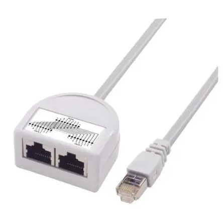 Produktfoto 1 von L-Com RJ45 Ethernet-Kabel, 304.8 Zoll, Grau Geschirmt, Raucharm halogenfrei