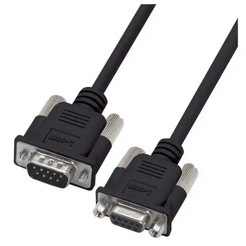 Produktfoto 1 von L-Com CS2NB9MF Kabel assembliert / D-Sub, 9-polig Buchse / D-Sub 9-polig Stecker Polyvinylchlorid, Schwarz, RoHS