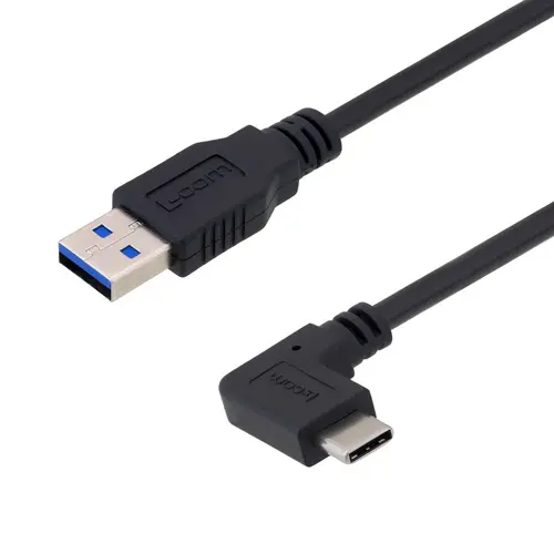 Produktfoto 1 von L-Com USB-Kabel, USB / USBA, 500mm USB 3.0