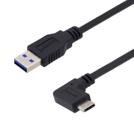 Produktfoto 1 von L-Com Stecker U3A00057 USB-Kabel, USB Stecker / USB Typ A, 500 mm USB 3.0 Schwarz
