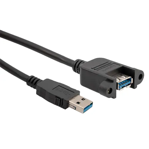 Produktfoto 1 von L-Com USB-Kabel, USB / USB, 1m USB 3.0