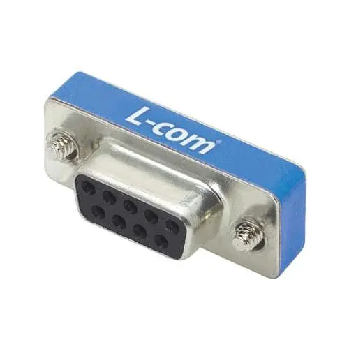 Produktfoto 1 von L-Com DML Abdeckung für DB9M, 9 Kontakte