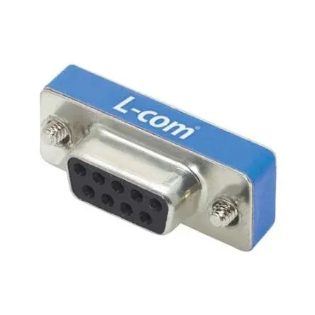 Produktfoto 1 von L-Com DML Abdeckung für DB9M, 9 Kontakte