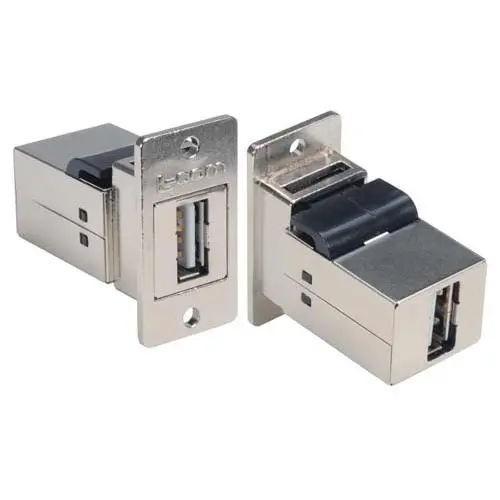 Produktfoto 1 von L-Com, Gerade ECF504-AA USB-Steckverbinder Stecker 1, Panel USB 2.0