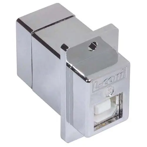 Produktfoto 1 von L-Com, Gerade USB-Steckverbinder Buchse 1, Schraubanschlussklemme