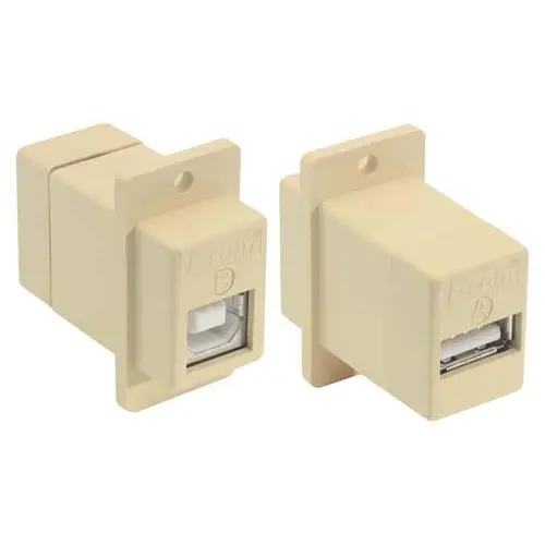 Produktfoto 1 von L-Com, Gerade ECF504-UBA USB-Steckverbinder Stecker 1, Panel USB 2.0