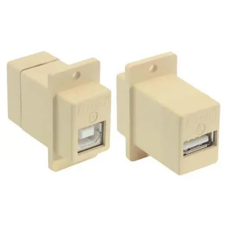 Produktfoto 1 von L-Com, Gerade ECF504-UBA USB-Steckverbinder Stecker 1, Panel USB 2.0