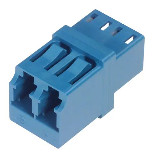 Produktfoto 1 von L-Com LWL-Adapter, LC, Multimodus, Duplex, Blau