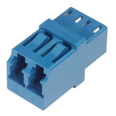Produktfoto 1 von L-Com LWL-Adapter, LC, Multimodus, Duplex, Blau