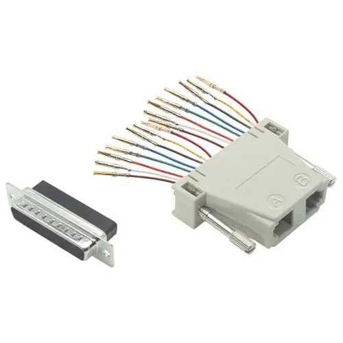 Produktfoto 1 von L-Com Sub-D Adapter Stecker RJ45