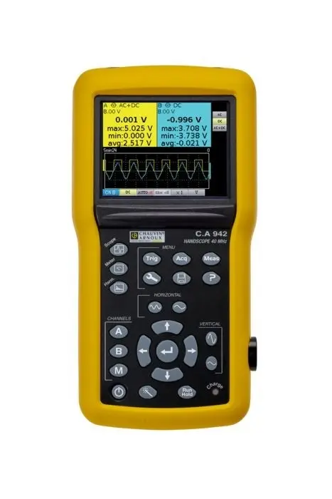 Produktfoto 1 von Chauvin Arnoux CA Handheld Digital-Oszilloskop / 2 Digital 40MHz