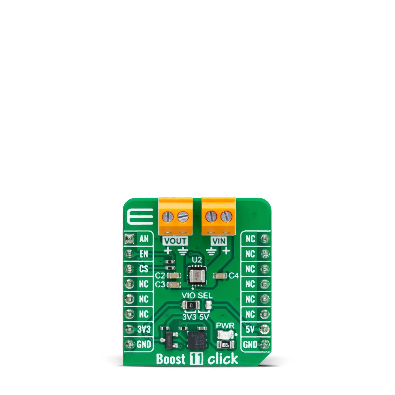 Produktfoto 1 von MikroElektronika Entwicklungswerkzeug für Motoren und Robotik, Boost 11 Click, für Industrielle Anwendung