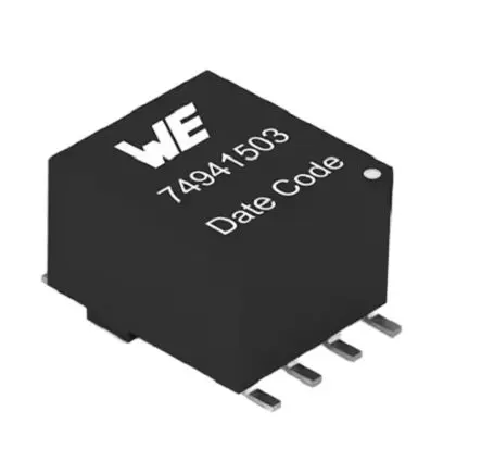 Produktfoto 1 von Wurth Elektronik Printtrafo, Trafo 11.26 mm x 13.6 mm x 7.4 mm Oberfläche