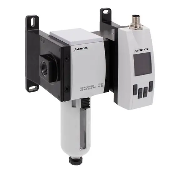 Produktfoto 1 von EMERSON ? AVENTICS AF2 Durchflusssensor 17 → 30 V DC 8 l/min → 1630 L/min Typ Duftzerstäuber