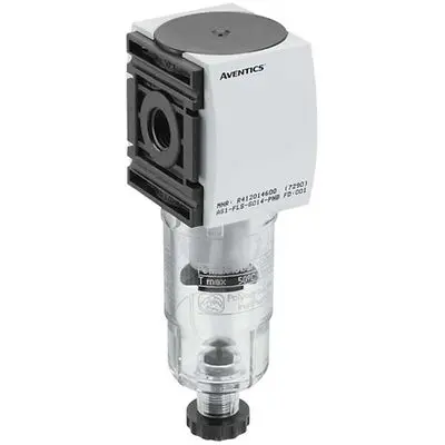 EMERSON – AVENTICS AS1 null Filter, Halbautomatik, 350 L/min max., Anschluss 1/4 in G, 12 bar max.