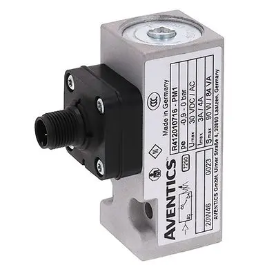 Produktfoto 1 von EMERSON – AVENTICS Drucksensor, -0.9 bar bis 0 bar 12 to 125 V dc, 12 to 30 V ac, IP65 80 °C