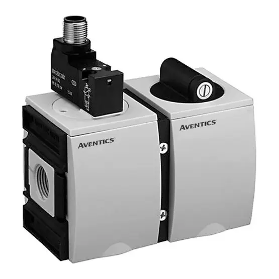Produktfoto 1 von EMERSON – AVENTICS AS2 Pneumatik­Weichstartventil 3/8 in G, 10 bar, 1300 L/min 0.375 in