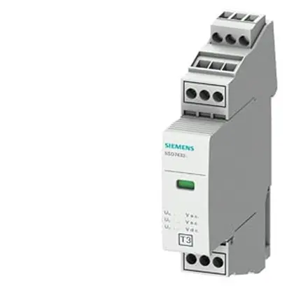 Produktfoto 1 von Siemens, Überspannungsableiter, 2 kV 5 kA Schraubanschlussklemme 5SD74 5SD7432