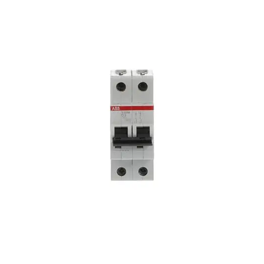 Produktfoto 1 von ABB S200M Miniaturüberlastschalter Typ D, Pol 2-polig 3 A 400 V ac, Abschaltvermögen 15 kA System Pro M Compact 125 V dc