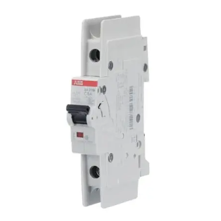 Produktfoto 1 von ABB SU200 M Miniaturüberlastschalter Typ C, Pol 1-polig 5A 277V ac, Abschaltvermögen 15 kA SU200 M 48 V dc