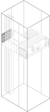 Produktfoto 1 von ABB Chassisplatte Stahl, für Modulare Platinen - System Pro E Power PRVS 340 mm 340 mm 165.7mm