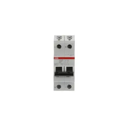 Produktfoto 1 von ABB S200 M UC Miniaturüberlastschalter Typ C, Pol 2-polig 63A 400V ac, Abschaltvermögen 10 kA System Pro M Compact 440 V