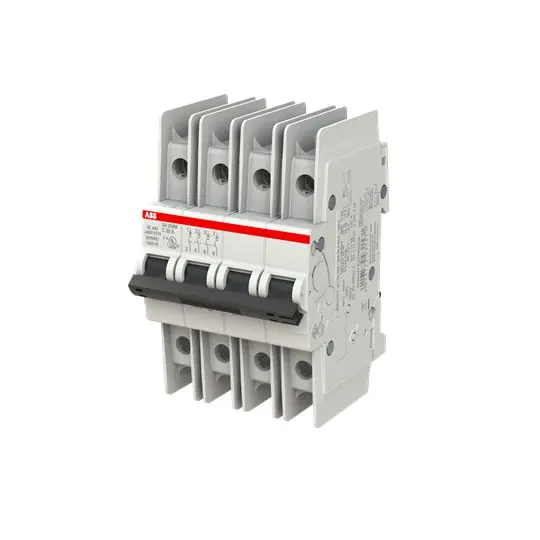 Produktfoto 1 von ABB SU200 M Miniaturüberlastschalter Typ C, Pol 4-polig 20 A 480 V ac, Abschaltvermögen 15 kA 96 V dc